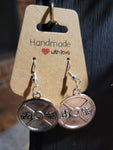 "Mighty" Weight Plate Earrings